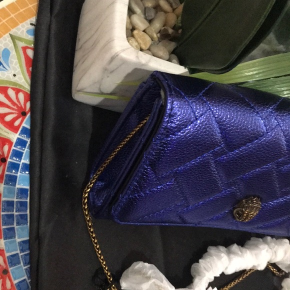 - Kurt Geiger London Extra Mini Kensington Metallic Bronze Hardware Crossb… - Picture 5 of 17